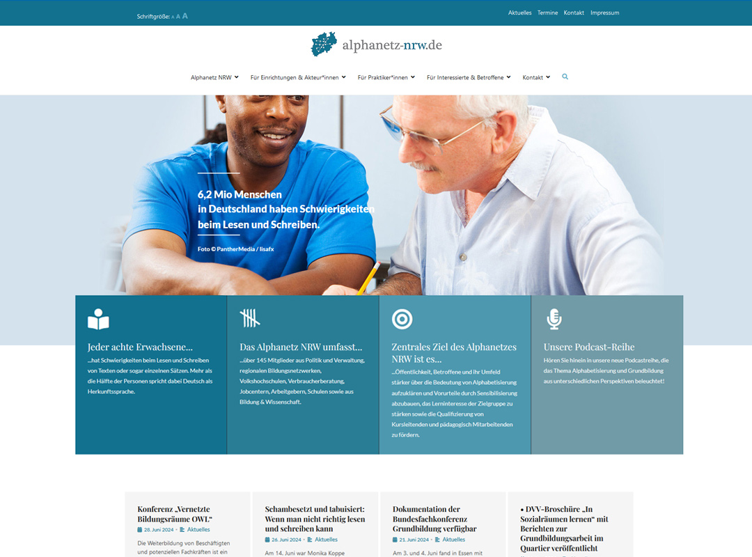 Alphanetz NRW